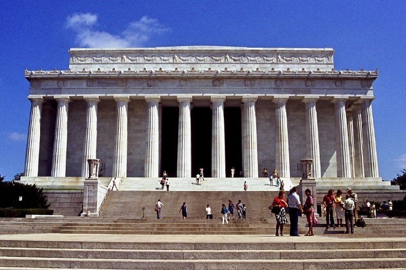 Lincoln Memorial in Washington D.C. (10. September 1980)