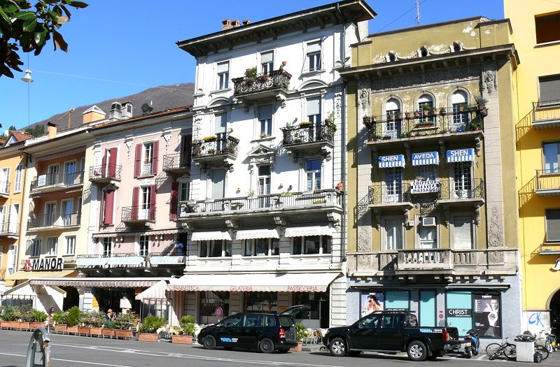 Locarno - Piazza Grande am 07.04.2008