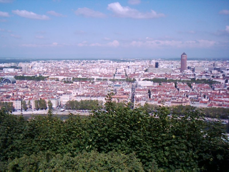 Lyon: Stadtpanorama