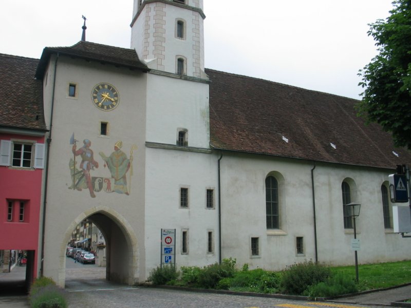Martinstor und Die Katharinenkirche.