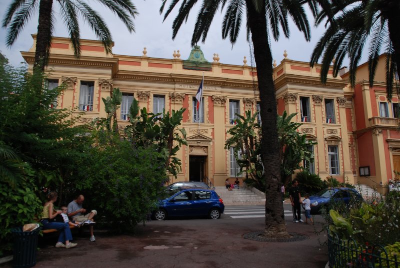 MENTON (Dpartement des Alpes-Maritimes), 10.09.2008, das Rathaus