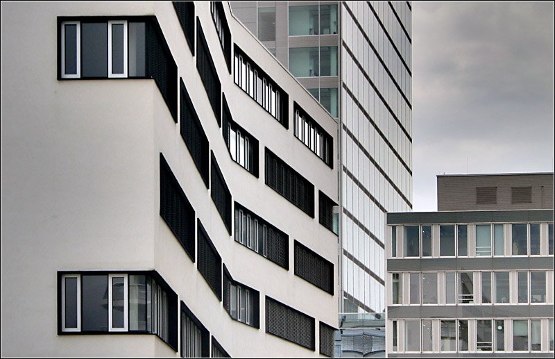 Moderne Brofassaden in Frankfurts City West. 1.6.2006 (Matthias)
