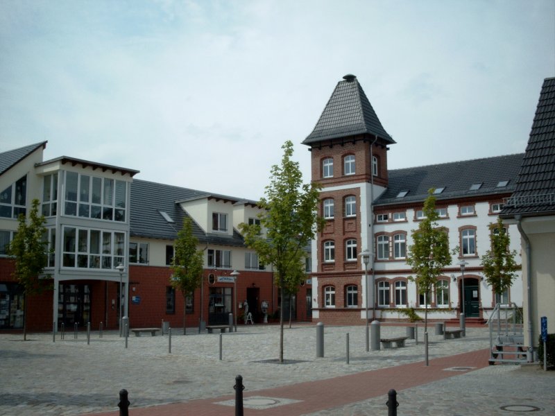 Modernisierter Stadtkern von Woltersdorf. 2003