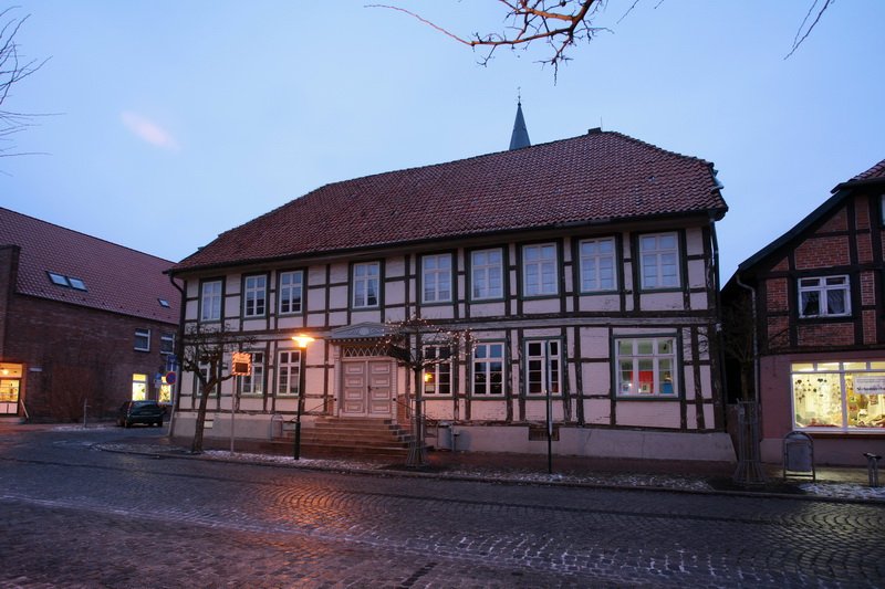 Museeum der Stadt Hagenow in der Langen Strae. 07.01.2009