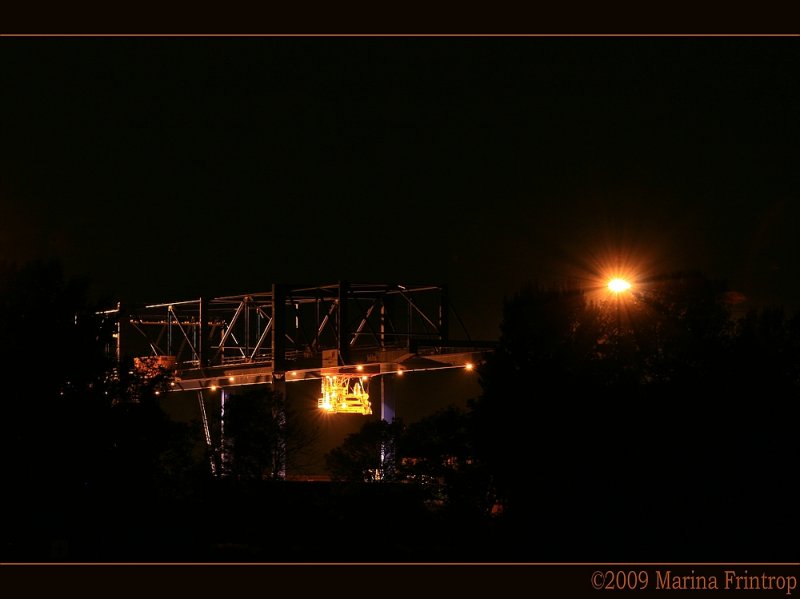 Nachtschicht im LogPort, Duisburg