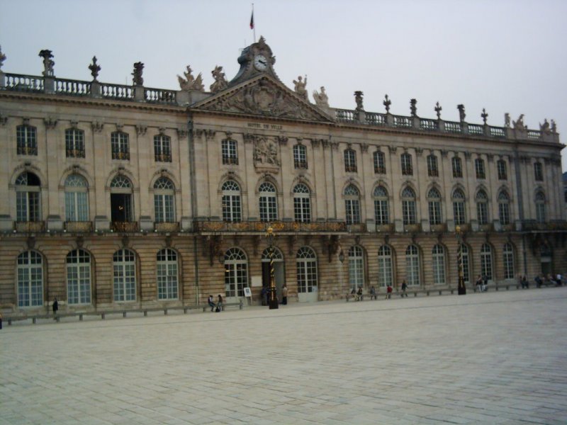 Nancy (F): Rathaus am Stanislasplatz. 