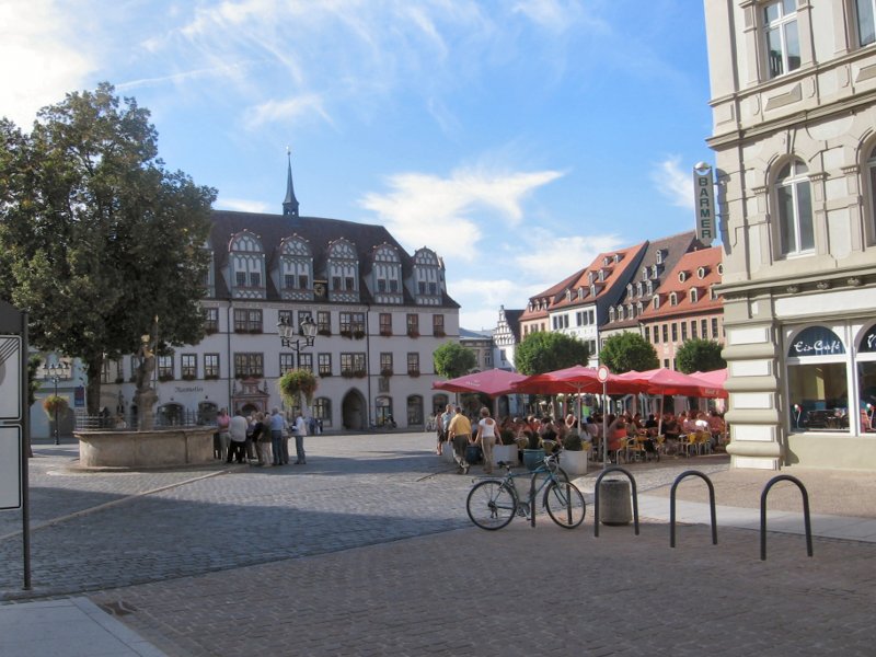 Naumburg, Marktplatz    2006