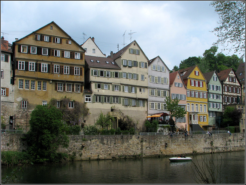 Neckarfront der Tbinger Altstadt. 02.05.2009 (Jonas)