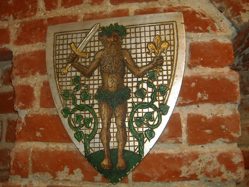 Niedzica - herb / Neidenburg - Wappen 08.2009.  