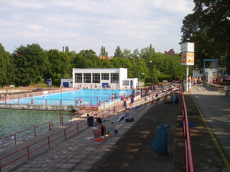 Nordbad Erfurt, 2006 - Blick zum Sportbecken