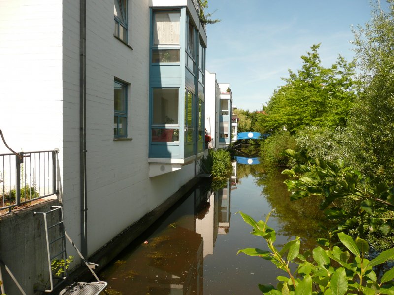 Nordhorn, Wohnen am Wasser in der Innenstadt