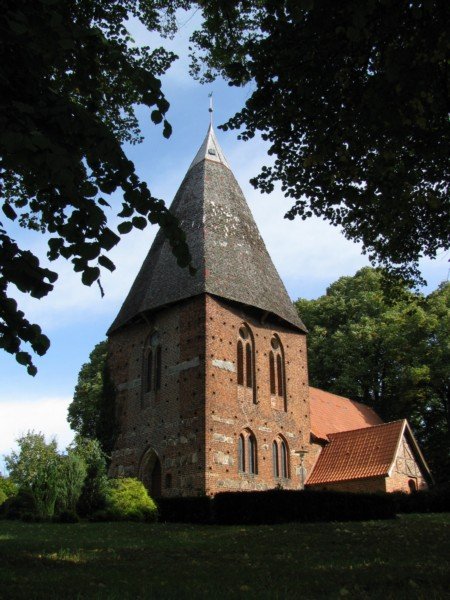 Nordwestmecklenburg, Kirche zu Brzow, 05.09.2008
