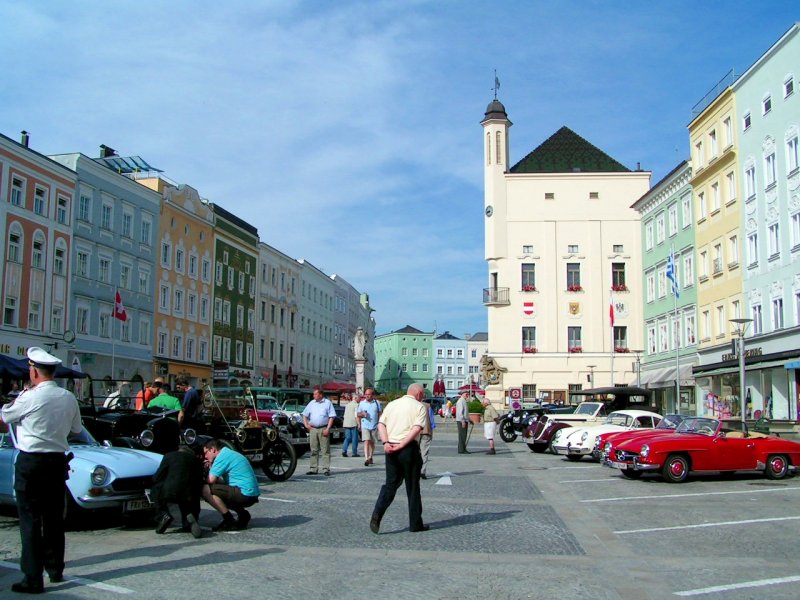 Oldtimertreffen am unteren Hauptplatz; 080621