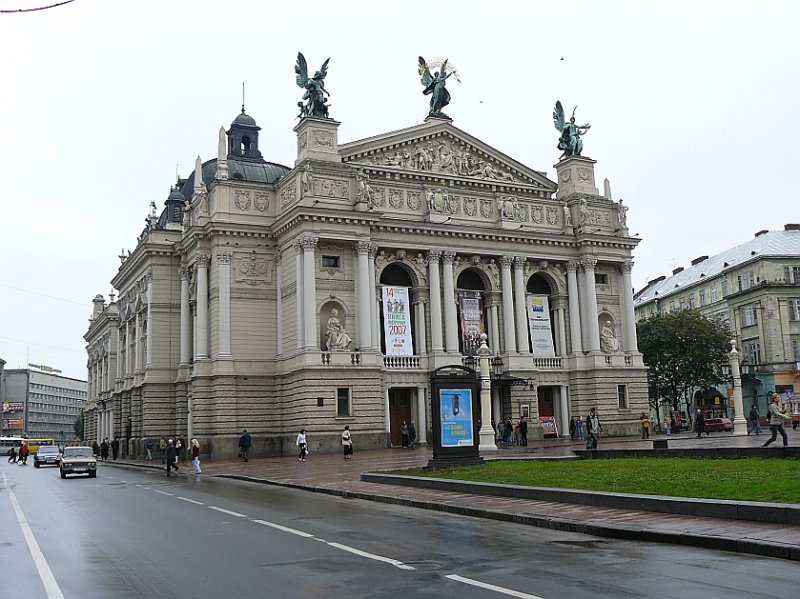 Opernhaus von Lviv. Gebaut 1897-1900.
13-09-2007