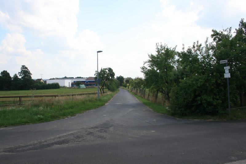 Ortsteil Bresinchen, Laieweg, Teilstck des Oder-Neisse-Radweg