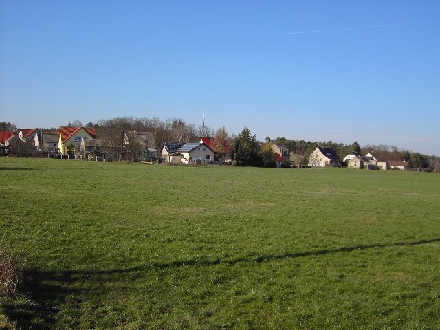 Ortsteil Breslack, Blick auf Breslack ,  am 18.02.2007