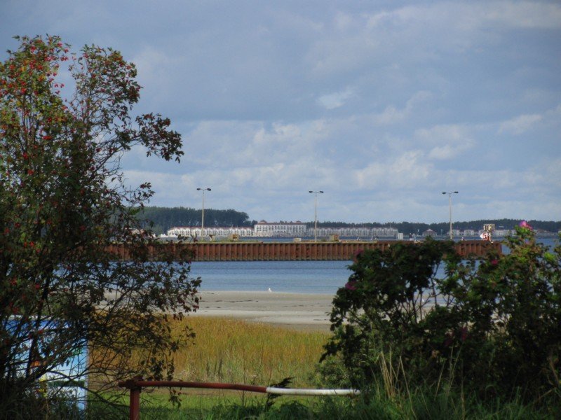 Ostseebad Boltenhagen/Tarnewitz, Weie Wiek und Anleger von Wohlenberg  29.09.2008
