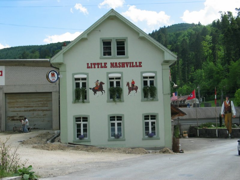 PartyLokal Little Nashville in Liesberg BL (Laufental) Jeden Monat spielen hier Countrybands Live auf