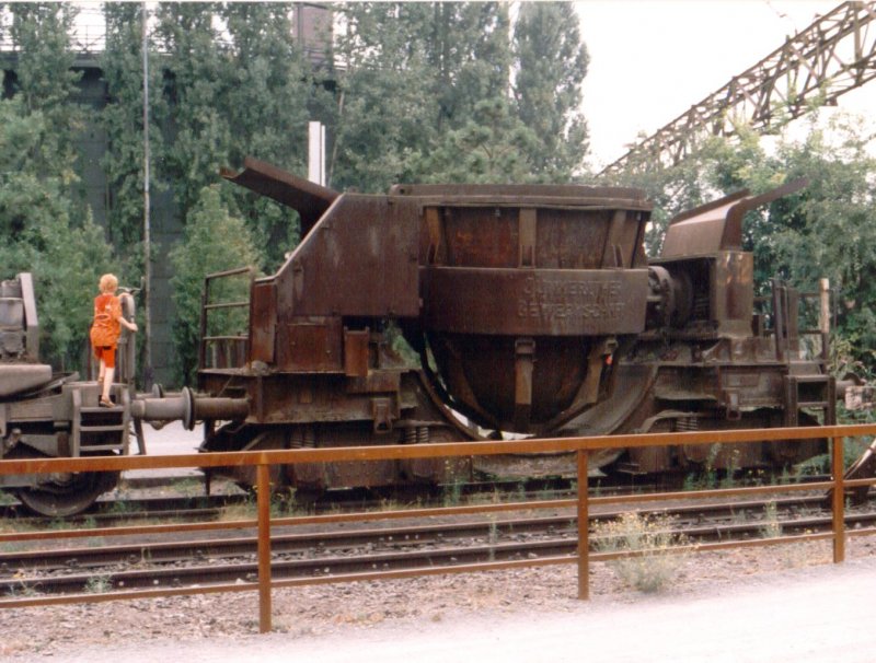 Pfanne fr Rohstahl - ausgedient - Landschaftspark Du Nord