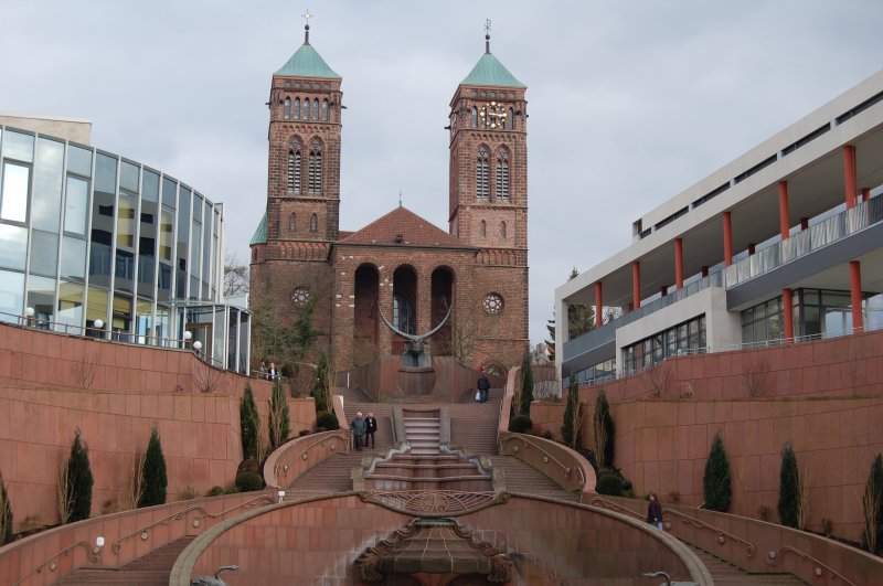 Pirminiuskirche in Pirmasens. 08.03.2007