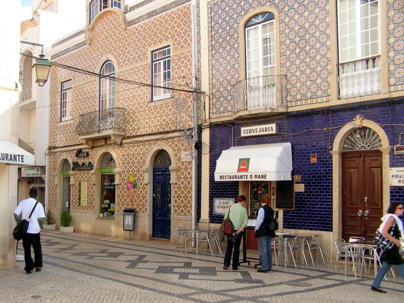 PORTIMO (Concelho de Portimo), 18.10.2005, in der Rua Damio Lus Faria de Castro