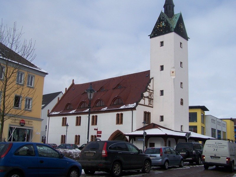 Rathaus Frstenwalde Augenommen am 18.2.09