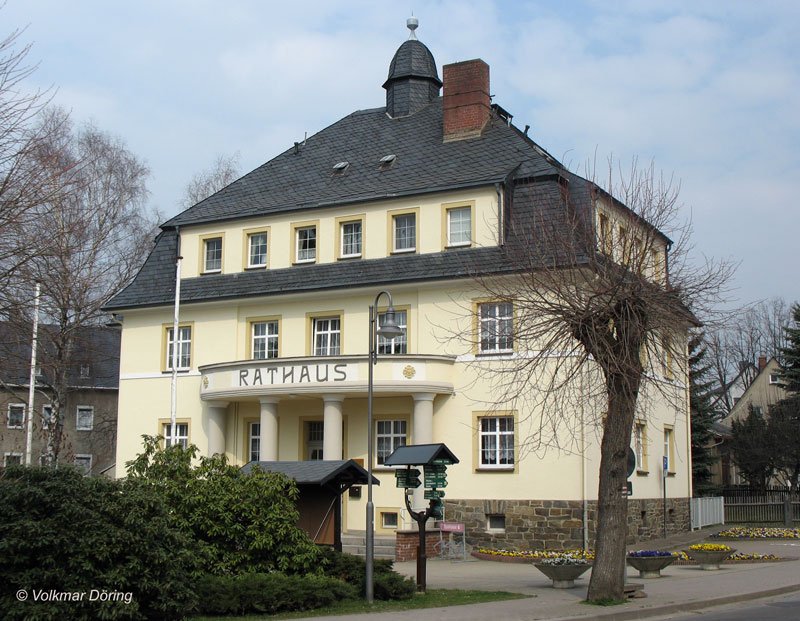 Rathaus Groolbersdorf / Erzgebirge, 03.04.2007
