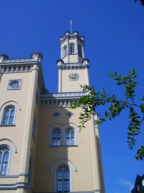 Rathaus Zittau im Sommer 2004.