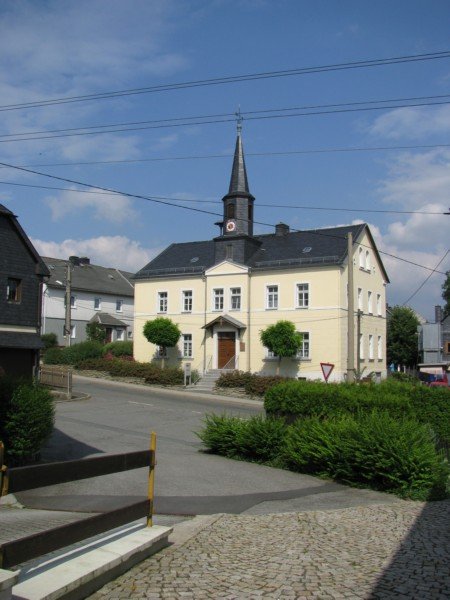 Rathaus zu Neundorf/Thringen, Saale-Orla-Kreis, Neundorf 15.07.2008