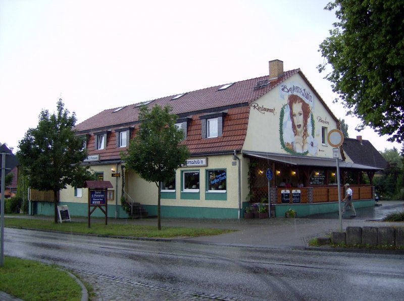 Restaurant  Bayern Stubn , empfehlenswertes Restaurant an der B 112 mit vertretbaren Preisen, gesehen am 04.07.09 