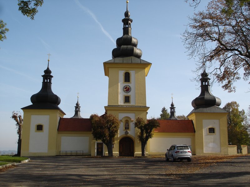 restaurierte Wallfahrtsanlage Maria Loreto bei Eger (Cheb) Tschech.Republik, Mai2007