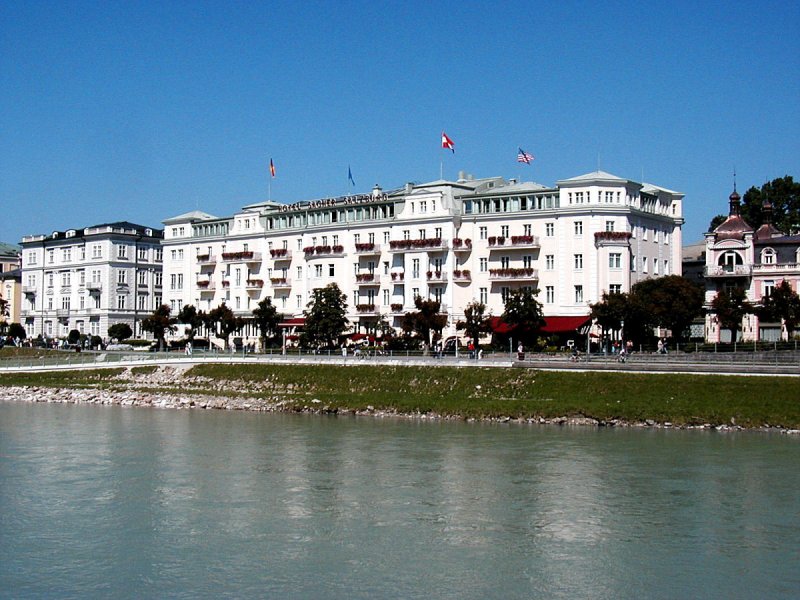 Salzburg - Hotel Sacher - Sommer 2002