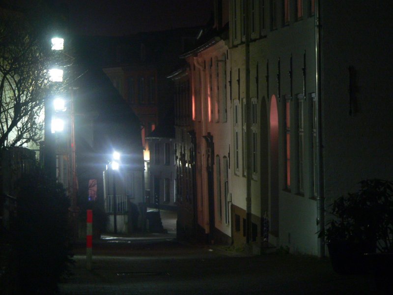 Sankt-Jrgen-Strae in Flensburg, Dezember 2006.