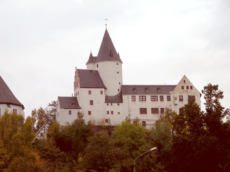 Schloss Schwarzenberg bei besch.... Wetter, 03.10.07