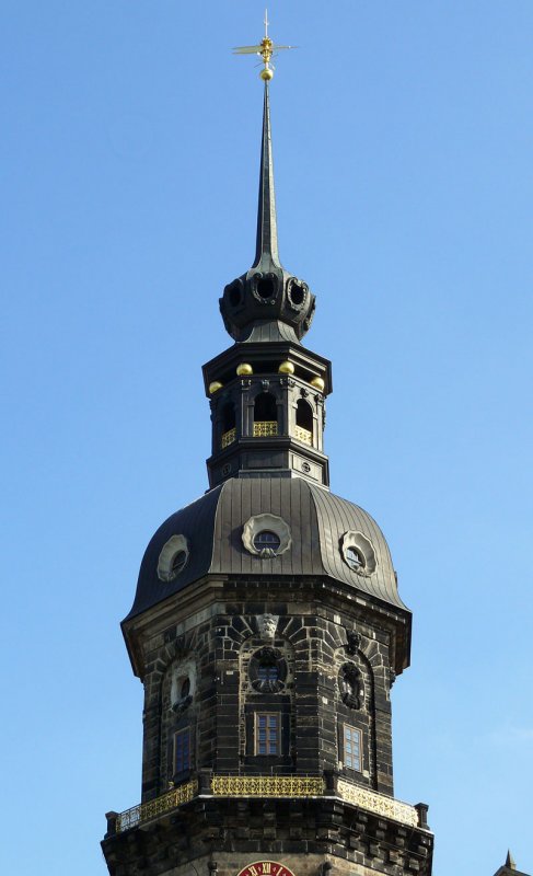 Schlossturm; Dresden, 26.08.2007
