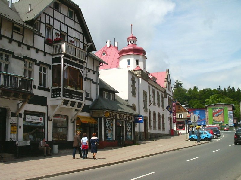 Schreiberhau, poln. Riesengebirge im Sommer 2004