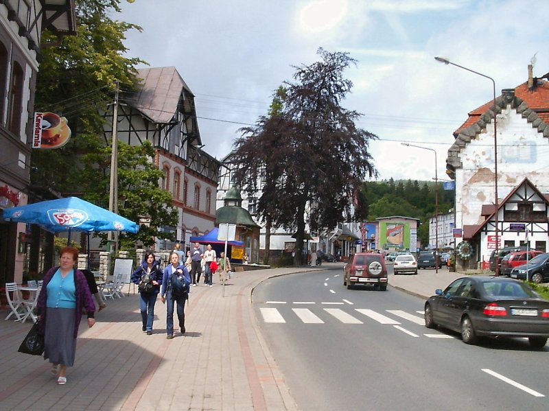 Schreiberhau, Poln. Riesengebirge im Sommer 2004