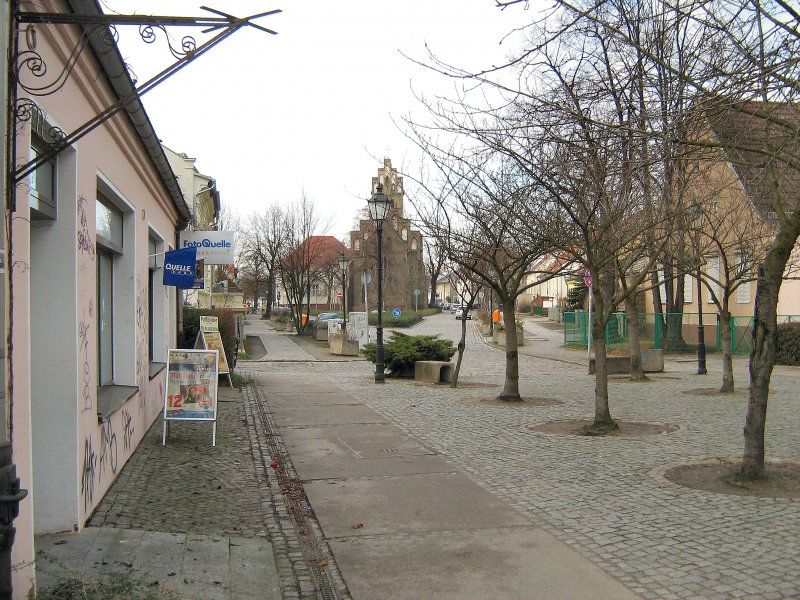 Spaziergang durch Alt-Marzahn - auch das ist Berlin. 17. 1. 2008