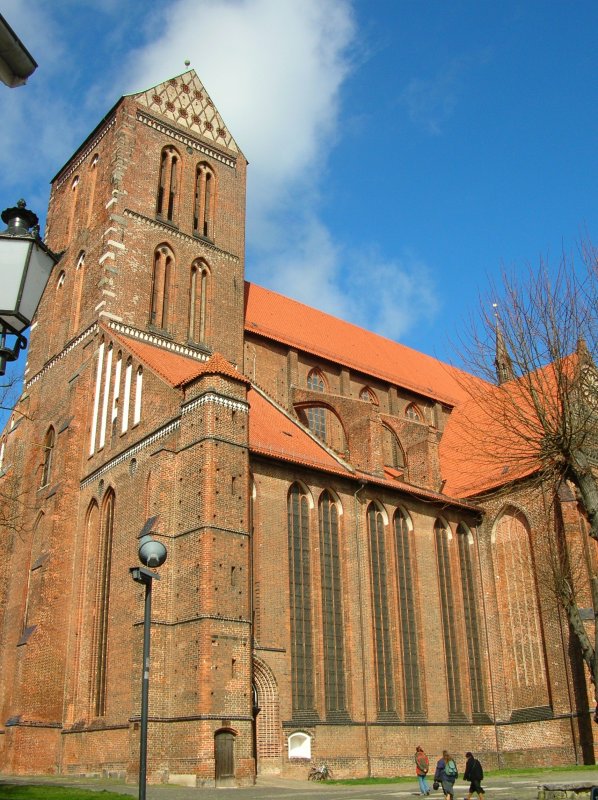 St. Nikolai in Wismar. Aufgenommen im April 2007