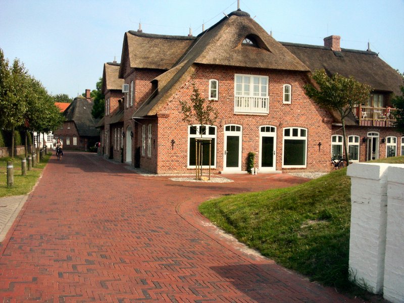 St. Peter-Ording, Dorf -
Strassenmotiv 2004