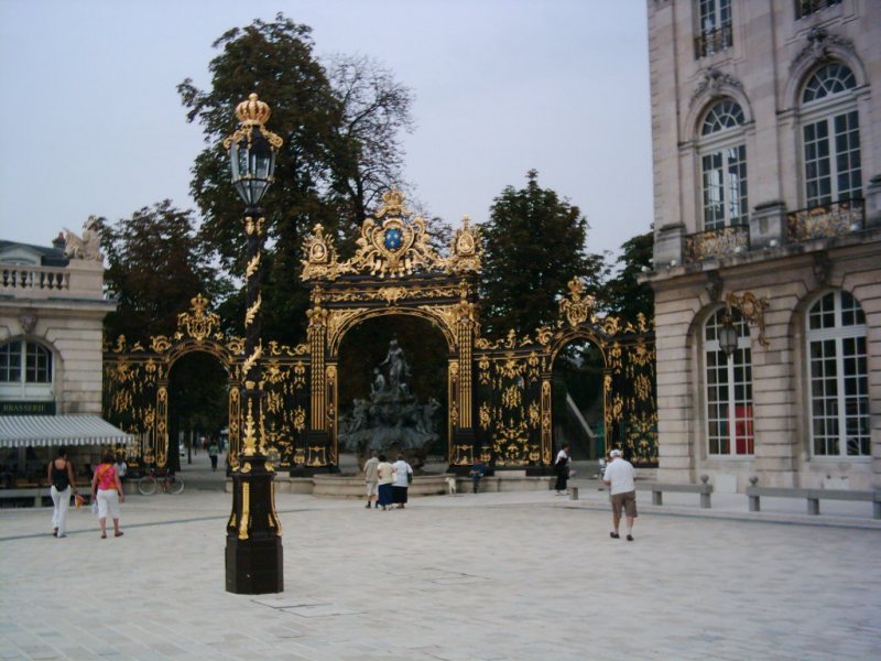 Stanislasplatz in Nancy (F). Rokoko-Stil. 1755 erbaut.