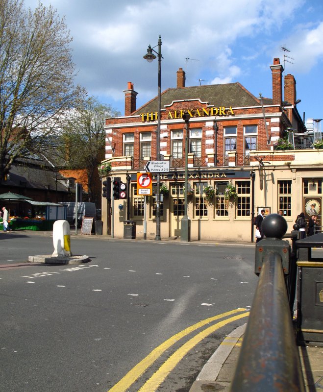 Stefan's Lieblingspub in Wimbledon: The Alexandra
(23.04.2008)