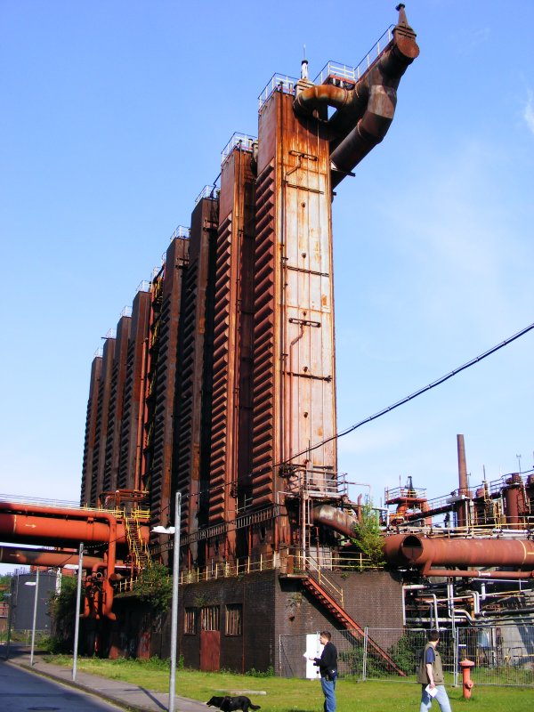 Stillgelegte Gaskhler der ehamaligen Kokerei Zollverein in Essen-Katernberg.