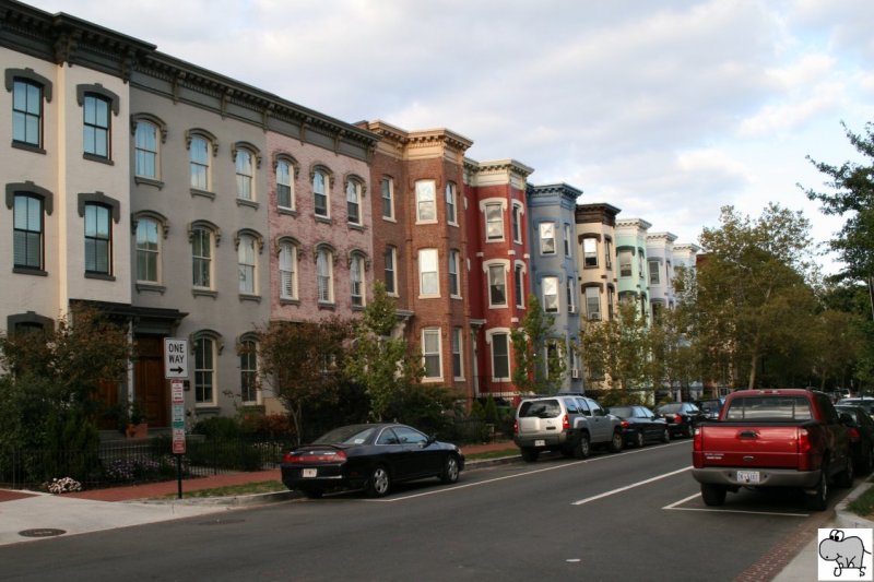 Straenzug in Washington D.C. . Aufgenommen am 20. September 2008.