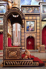 In der koptisch-orthodoxen Kirche in Scharm El-Scheich.