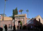 Marrakesch, Portal zum Bahia Palast, Rue Riad Zitoun el Jdid (21.12.2013)