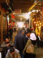 Marrakesch, in der Medina und den Souks.