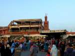 Marrakesch, der Jemaa el Fnaa Platz.