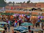 Marrakesch, der Jemaa el Fnaa Platz.