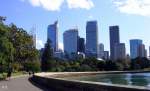 Sydney - Eine schne Skyline der Stadt.